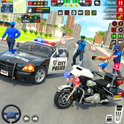 Police Games: Cop Car Chase 3D icon