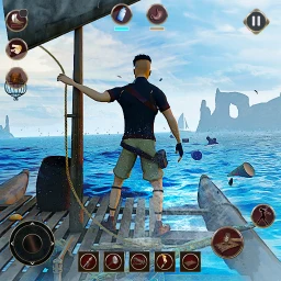 Ocean Survival Games Offline icon